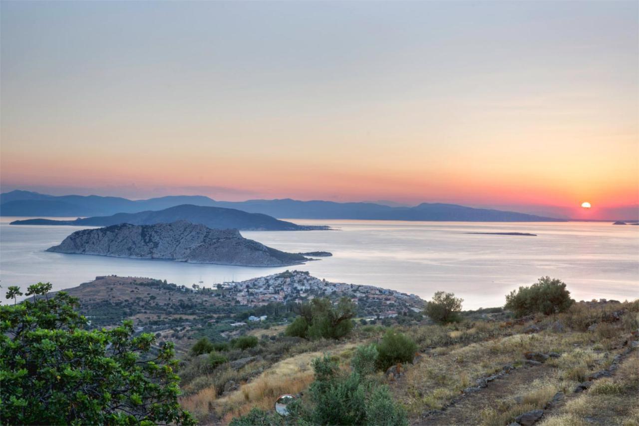 Вилла Aegina Colors Sfentouri Экстерьер фото