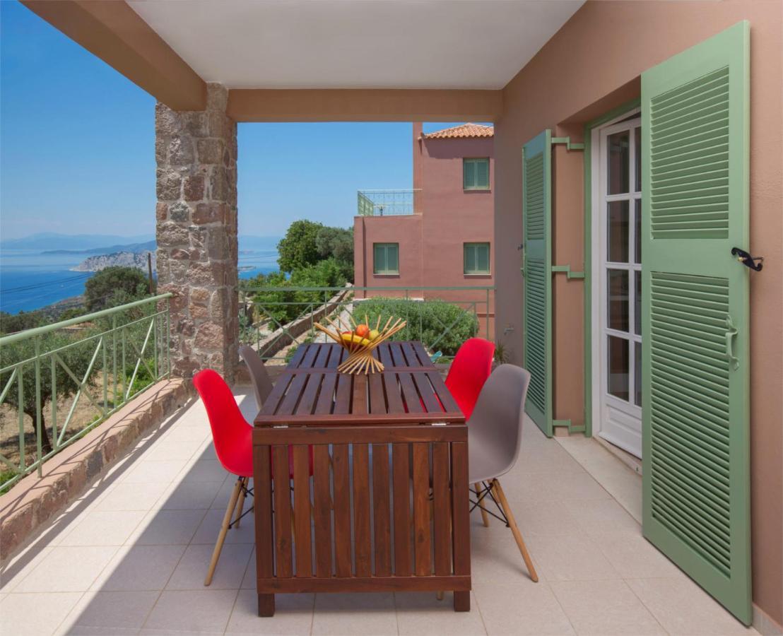 Вилла Aegina Colors Sfentouri Экстерьер фото