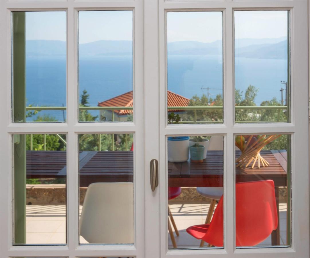 Вилла Aegina Colors Sfentouri Экстерьер фото