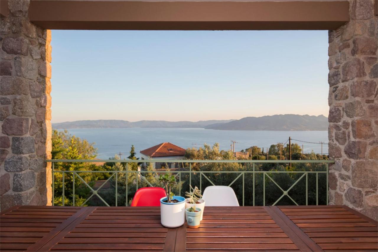 Вилла Aegina Colors Sfentouri Экстерьер фото