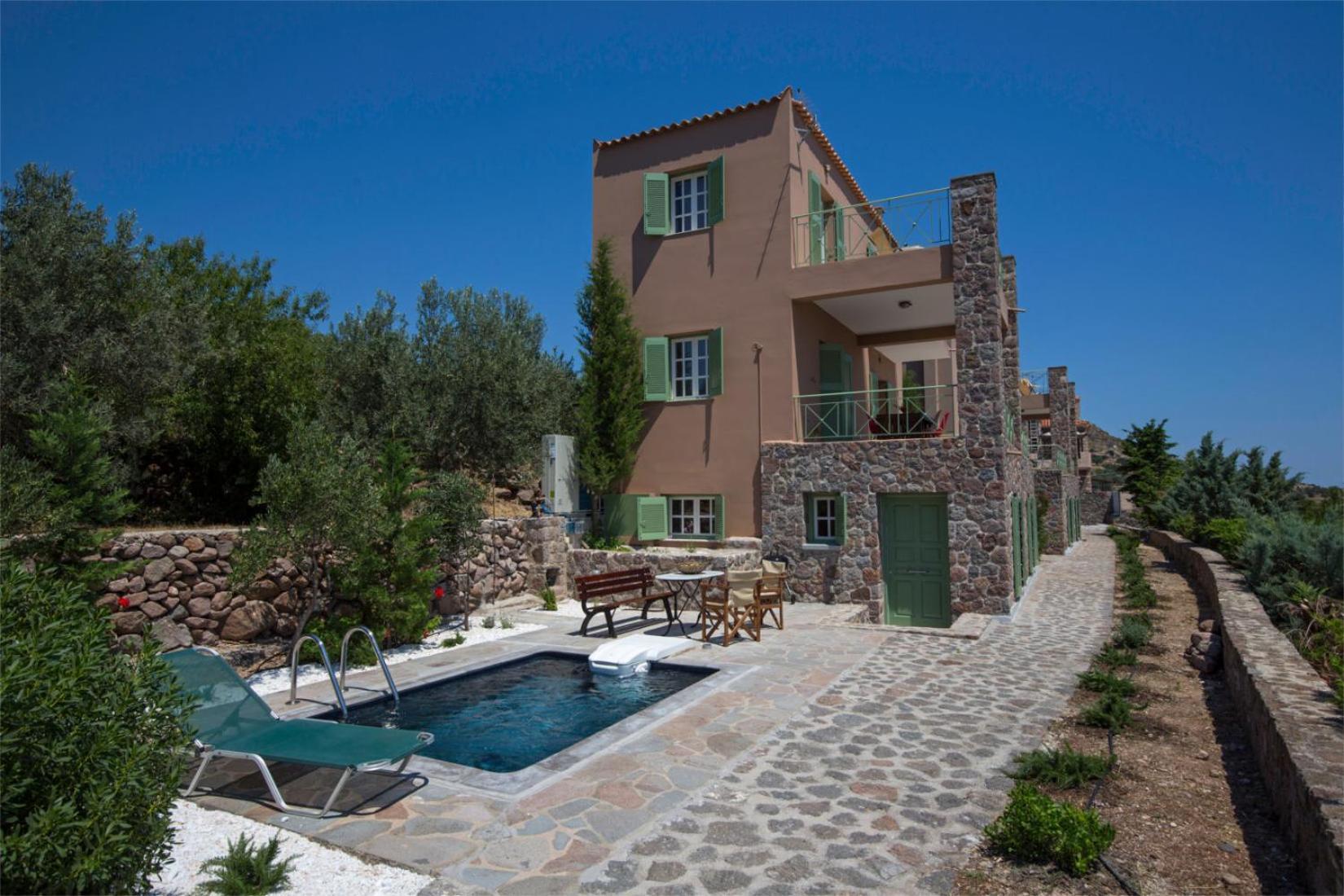 Вилла Aegina Colors Sfentouri Экстерьер фото