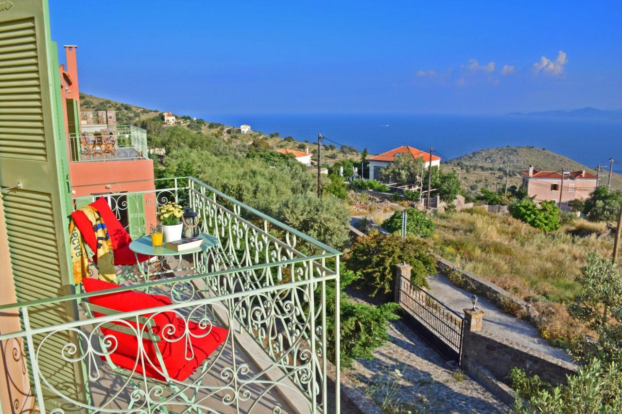 Вилла Aegina Colors Sfentouri Экстерьер фото