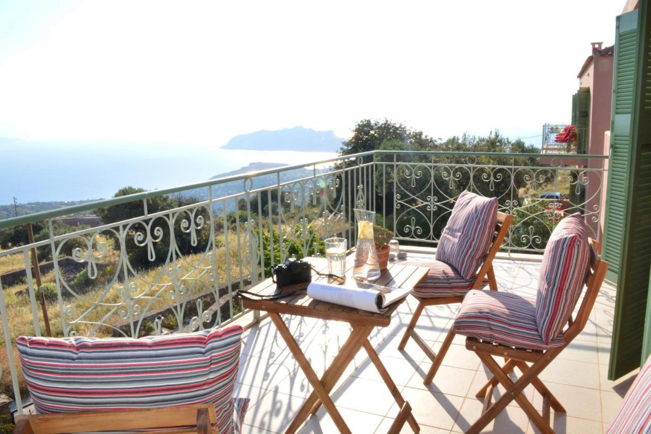 Вилла Aegina Colors Sfentouri Экстерьер фото