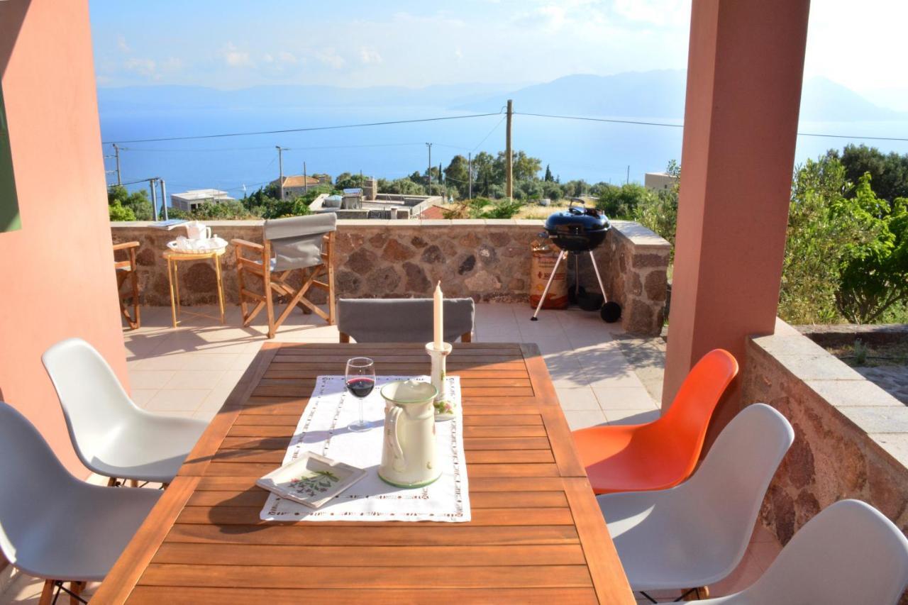 Вилла Aegina Colors Sfentouri Экстерьер фото